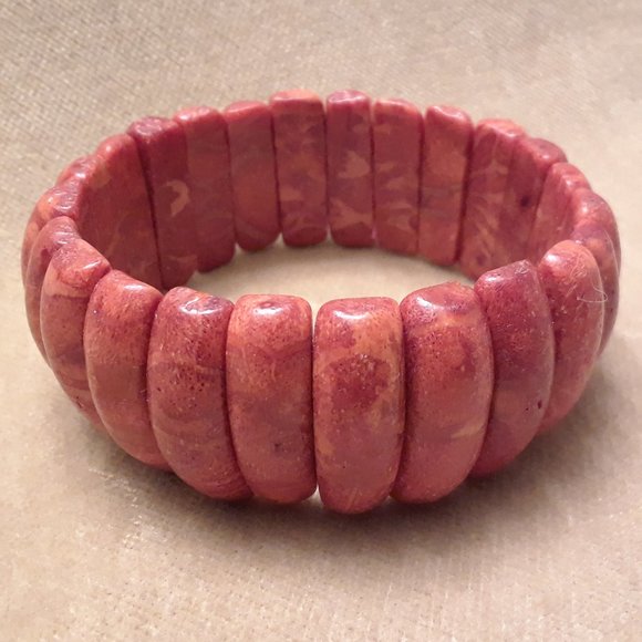 Jewelry - Chunky Red Stone Bracelet